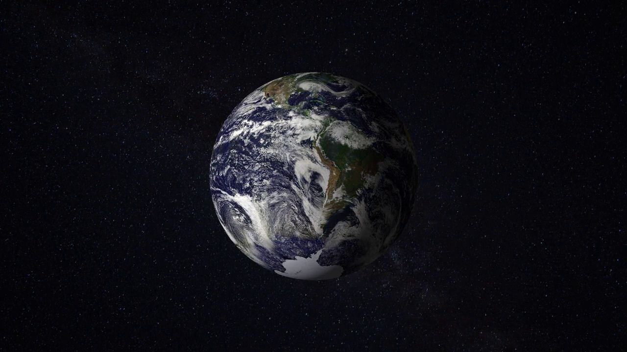 View of Earth from space